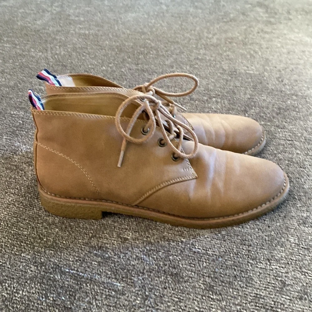 Tommy Hilfiger womens booties; size 6.5 medium
